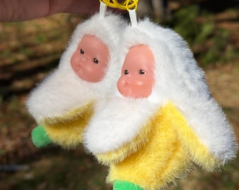 BANANA Mutant Doll Plushie Keychain |  | Lababy | BoneBurrow