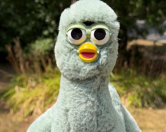 Dinosaur | Furby-Inspired Oddbody | OOAK Collectible Plushie| BoneBurrow