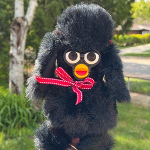 POODLE Furby-Inspired Oddbody | OOAK Collectible Plushie| BoneBurrow