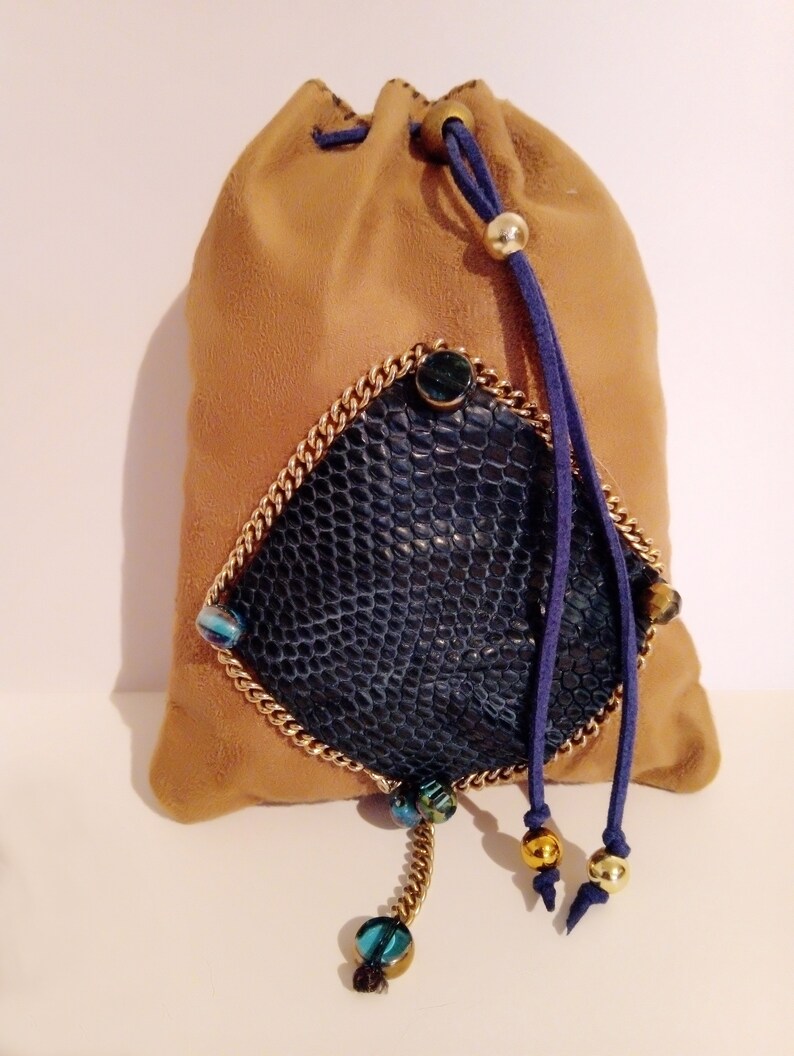 Mojo Bag Jewelry Pouche Tobacco Bag Magic Pouche Talisman Etsy