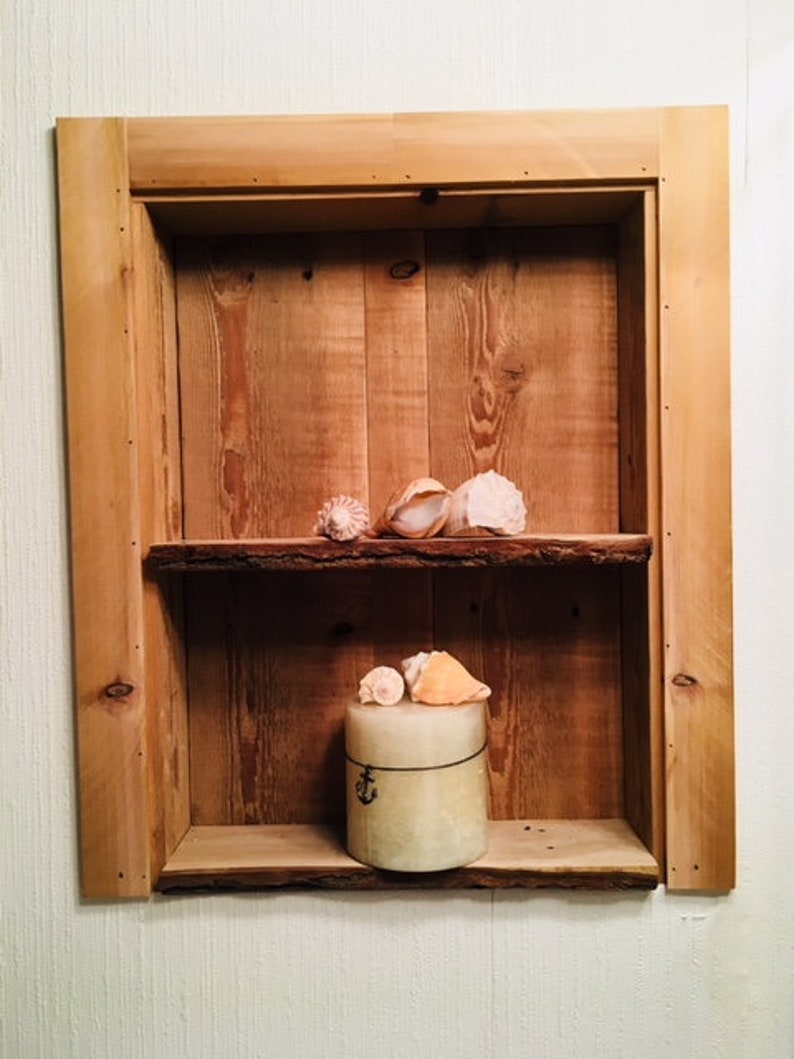 Doreen / Custom / Bathroom Wood Niche | Etsy