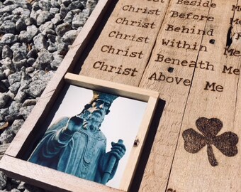 St. Patrick Reclaimed Hout Verbrand Frame