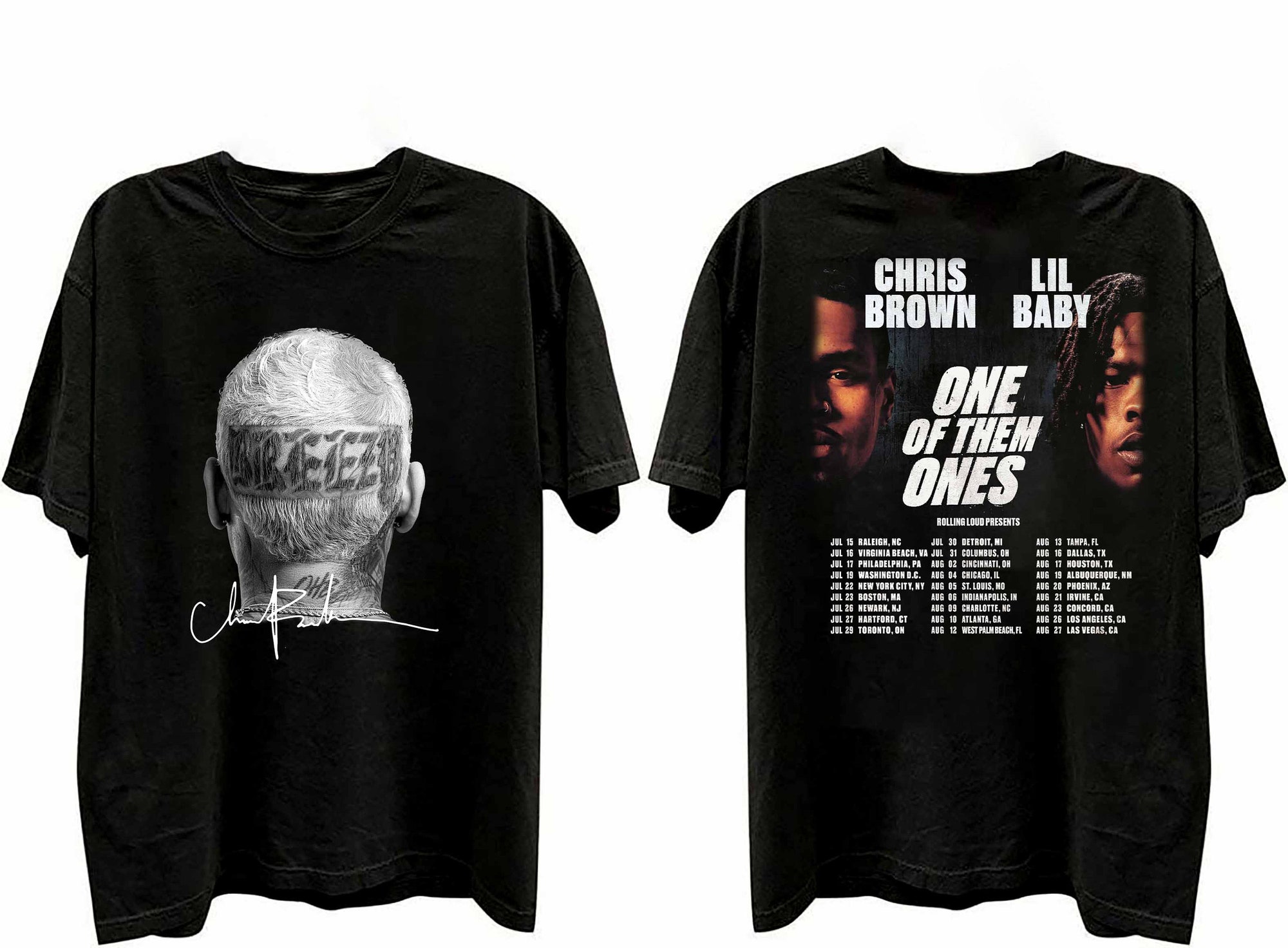 Discover Chris Brown Breezy Shirt, Chris Brown One Of Them Ones Tour 2022 Shirt