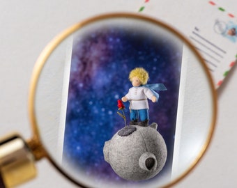 Little prince collectible card - Mothers day personalized gifts