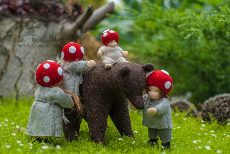 Children of the Forest Family Dolls Waldorf Dolls | Etsy