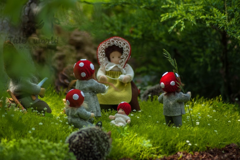 Children of the Forest Family Dolls Waldorf Dolls | Etsy