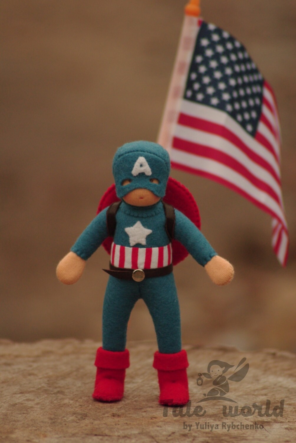 captain america doll