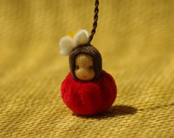 Tiny cherry miniature doll - supernatural gifts