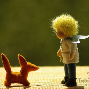 Little prince art doll: Waldorf doll, supernatural gifts