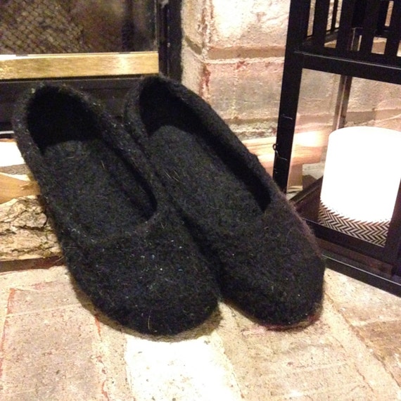 felt ballet slippers