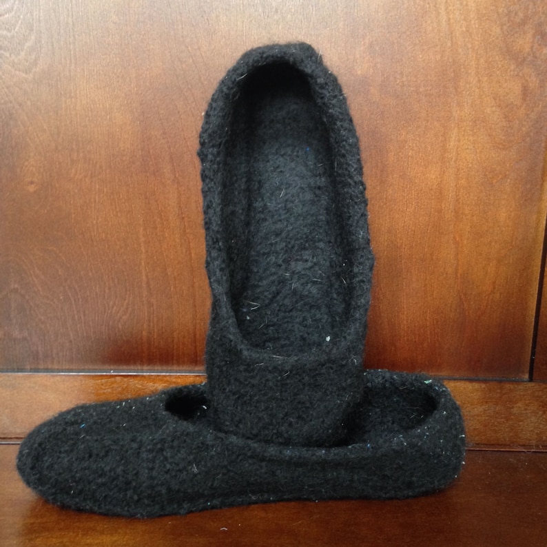 wool ballet slippers