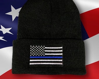 Police Beanie - Etsy