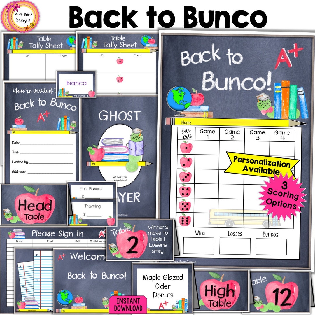 back-to-bunco-bundle-27pgs-september-bunco-score-sheets-invitations