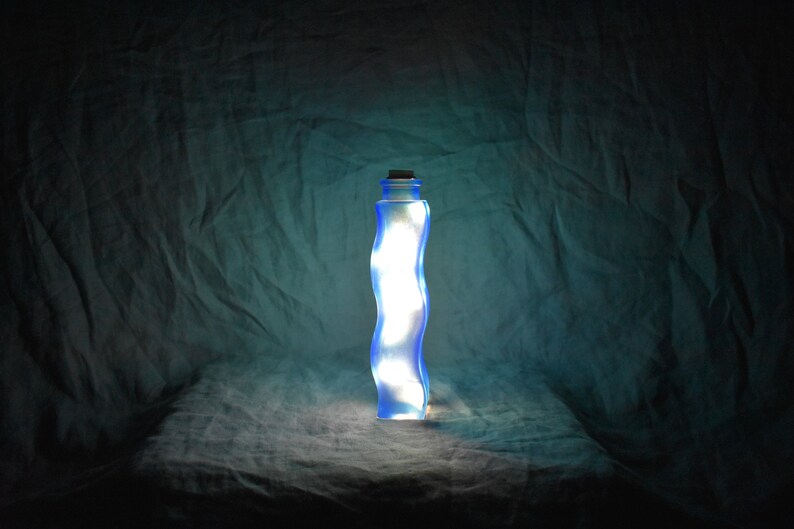 Vintage Glass Vase Fairy Light Sold By Ikea In The 60 S Etsy