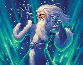 Northern Lights - TSO - Wizard Fantasy Art Print by Artist Greg Hildebrandt - Signed by the Artist