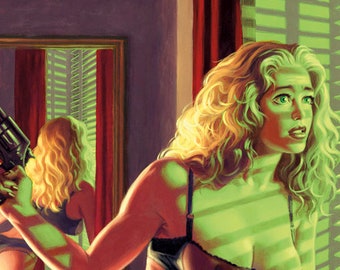 Wall Art - Pinup Print - Sudden Danger - Greg Hildebrandt