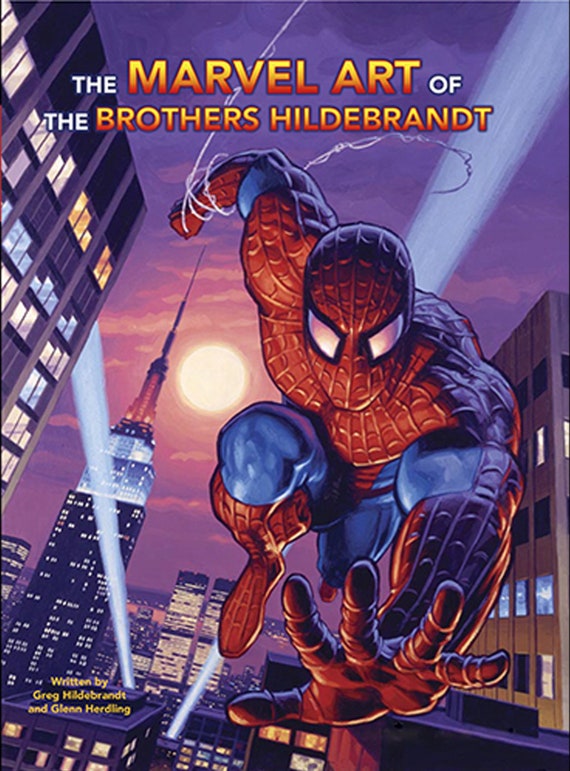 The Marvel Art of the Brothers Hildebrandt - Book - Etsy