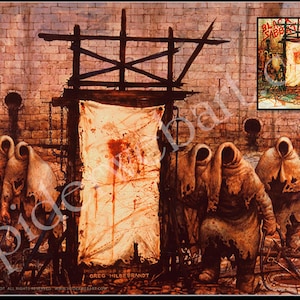 Vintage Metal Sign - The Crucifiers/Mob Rules