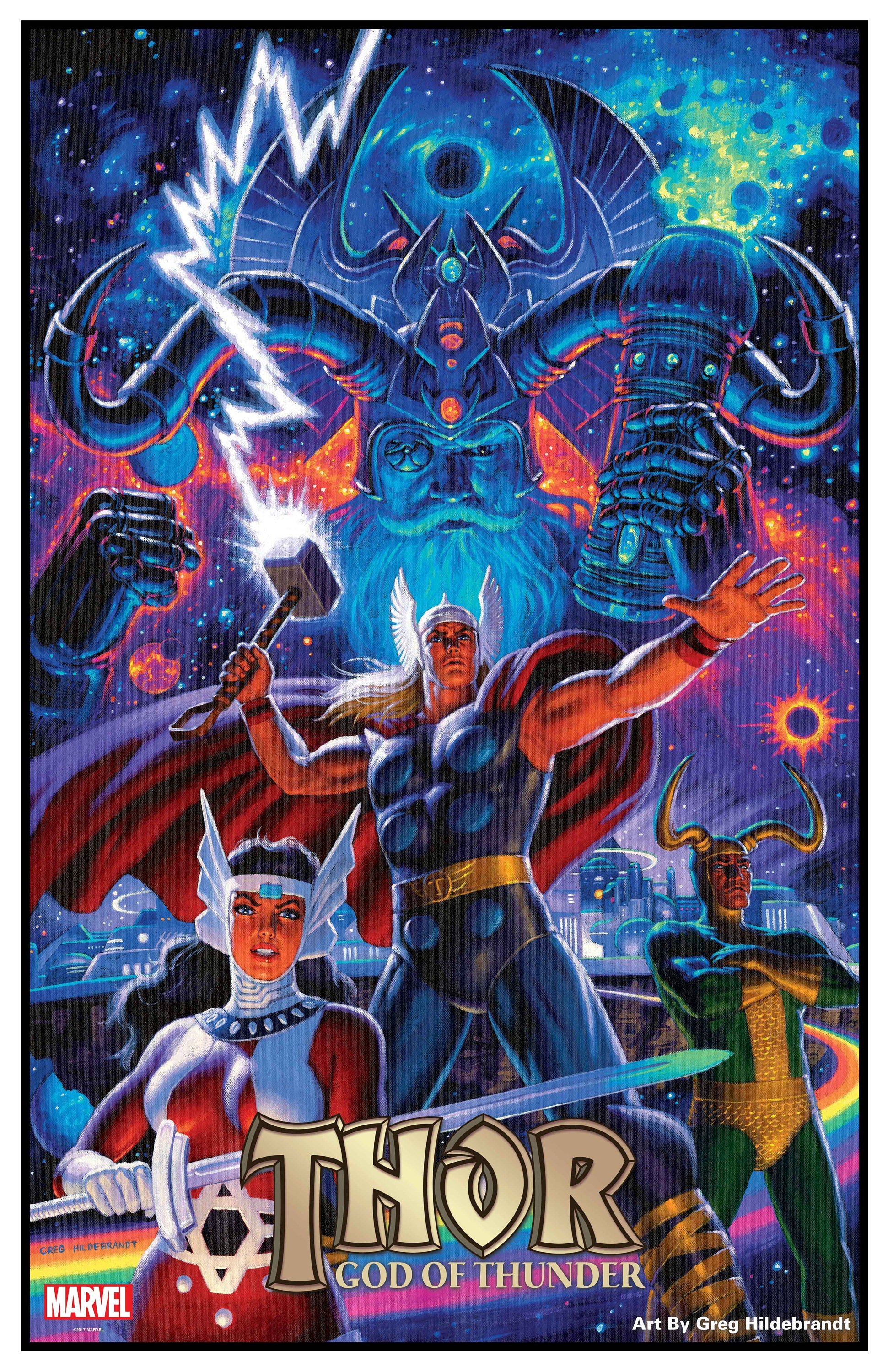 Wall Art - Marvel Print - Thor - Marvel Comics - Etsy Norway