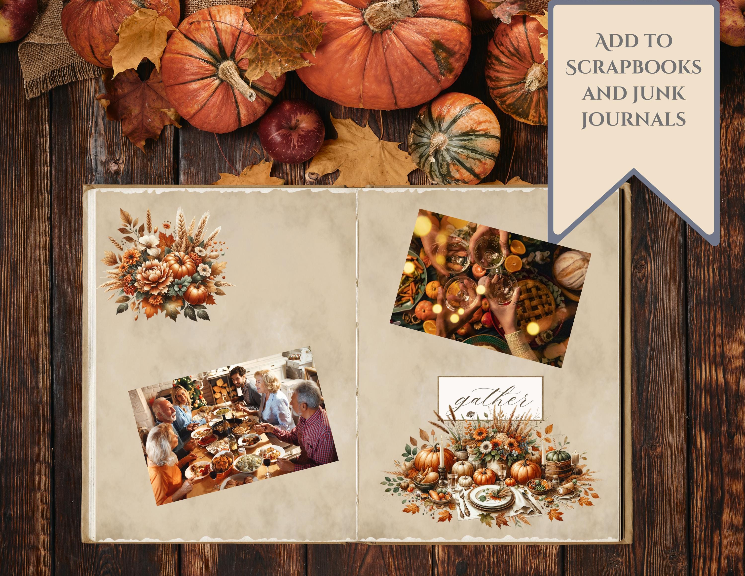 Cozy Thanksgiving Clipart | 12 Pngs | Autumn Clipart | Digital Download ...