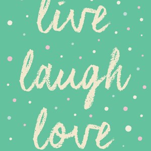 KIDS ROOM POSTER - "laugh" Nursery Room Art Print, Kids Room Art ...