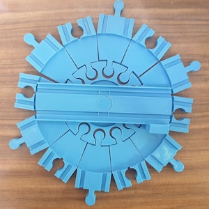 Wooden Train Track Ultimate Turntable 12 way (Lidl, Aldi, Ikea, Brio)