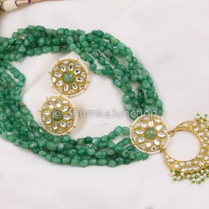Collier Jadau Takkar Kundan, mariage indien, collier Bollywood, collier Kundan Jadau, bijoux de mariée indiens