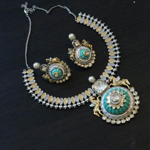 Polki Kundan necklace, Indian wedding, Bollywood Necklace, Kundan Necklace, Polki Kundan Necklace Stone Kundan, Amrapali
