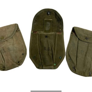 Vintage WWII M1945 Shovel Cover