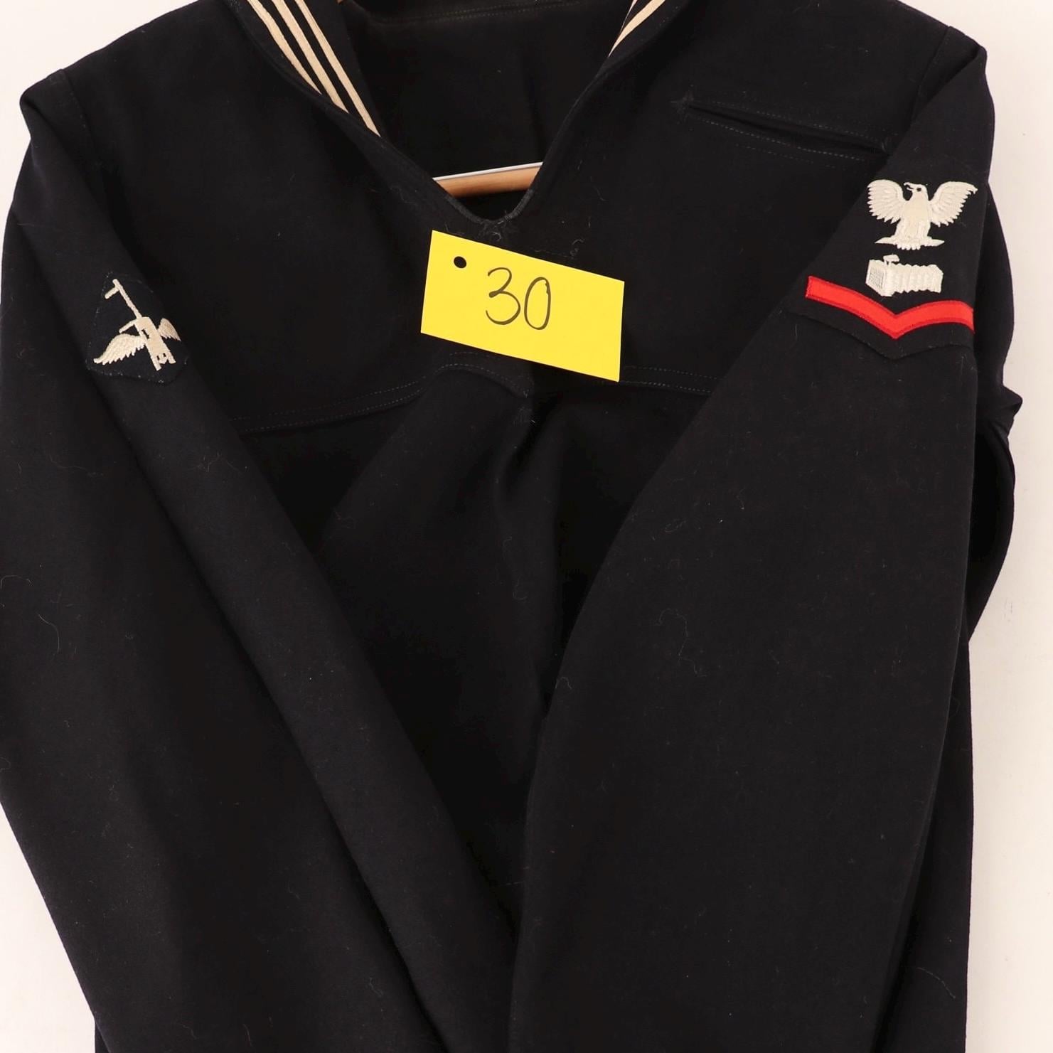 Rare WWII Era Photographers Mate Jumper Featured in Warner Book ETR3008 ...