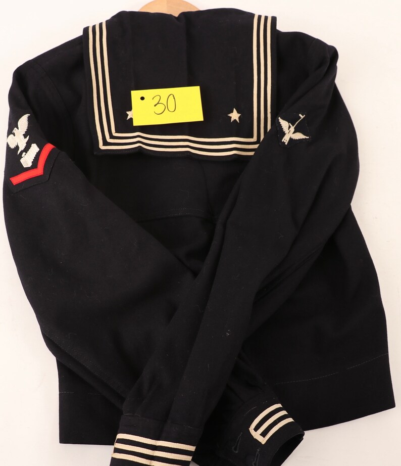 Rare WWII Era Photographers Mate Jumper Featured in Warner Book ETR3008 ...