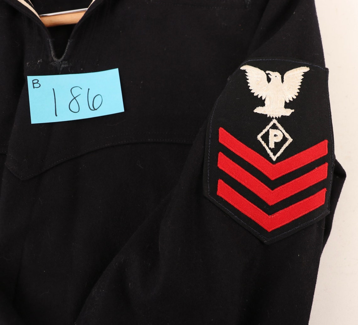 Rare WWII Era US Navy Aviation Photographers Mate 1st Class Jumper ...