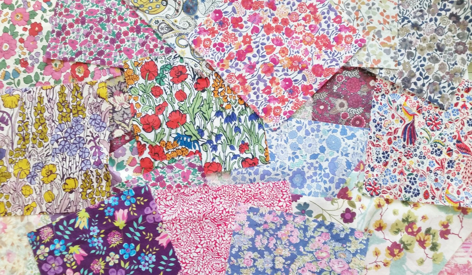 Mystery Assorted Liberty London 30 piece 5inch Scrap Charm Pack