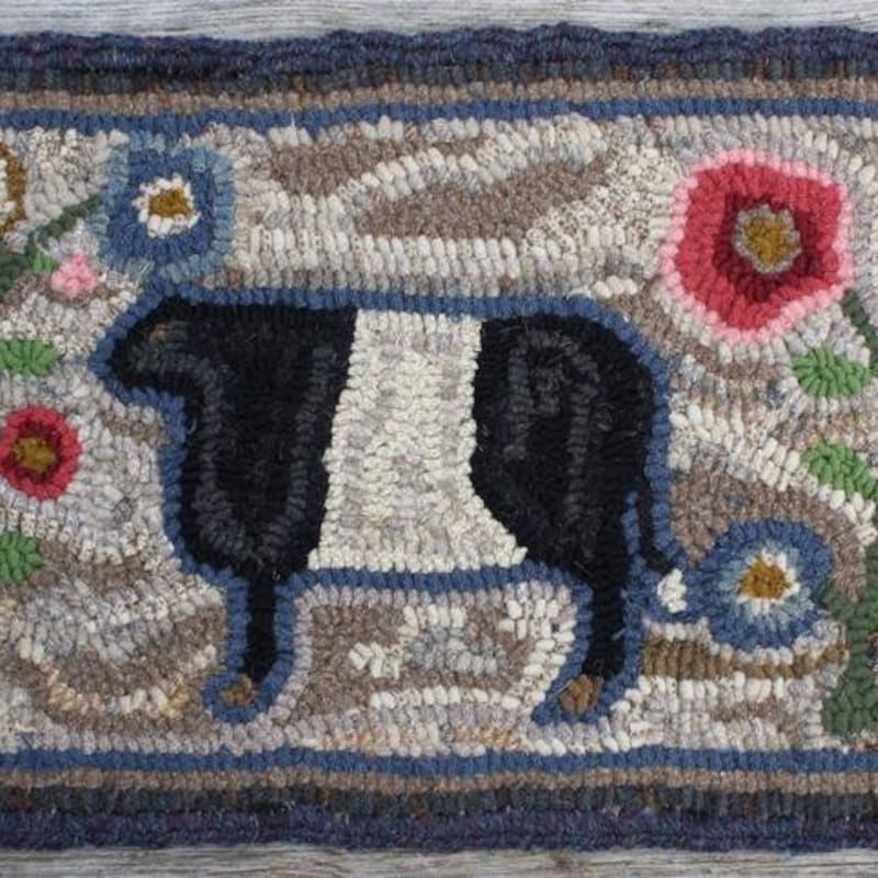Primitive Cow Pattern - Etsy