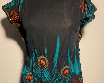 Vestido negro informal de Moon Collection Live in California