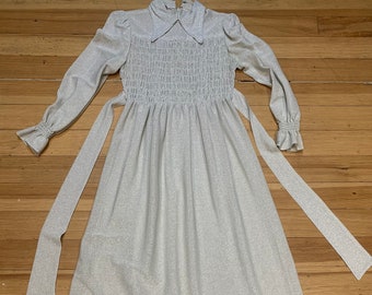 Mindy Malone 70s silver dress