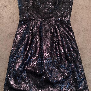 BCBG Max Azria Sequined Mini Dress