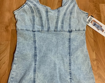 Rewash Denim Stonewash Dress