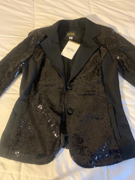 Bob Mackie Wearable Art Sequined Blazer - image 4
