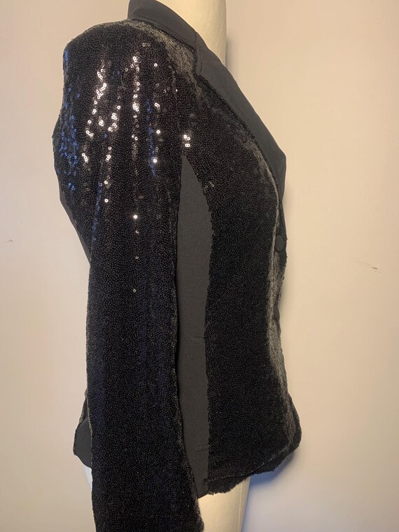 Bob Mackie Wearable Art Sequined Blazer - image 3