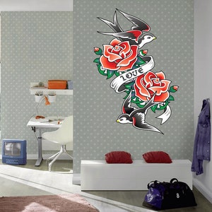 Birds Decal, Birds Sticker, Birds Wall Decor
