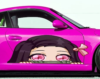 Anime Car Vinyl Sticker, Anime Girl Car Wrap, Manga Car Vinyl Graphics, Anime  Car Stickers, Japanese Car Decals, Large Vehicle Graphics 