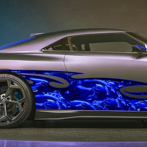 Full Color Car Side Decals, Truck Side Graphics, Dragons Car Wrap, Dragons Ripped Metal Car Vinyl, Car Vinyl, Dragons Pride Car Vinyl