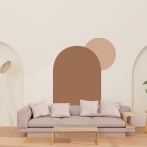Boho Wall Decal, Nursery Boho Arch Decor, Bed Arch Sticker, Hedboard Wall Decal, Arch Wall Decal, Arch Wall Decal Sticker, Wall Decal 487LU