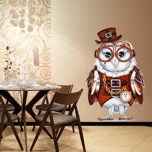 Wise Owl Decal, Wise Owl Sticker, Wise Owl Wall Decor, Wise Owl School Room Decor