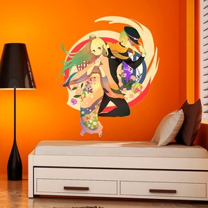 Anime Romantic Decal, Anime Romantic Sticker, Anime Romantic Wall Decor
