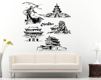 Japanese Zen Faith Symbol Wall Sticker Vinyl Decal 50x50