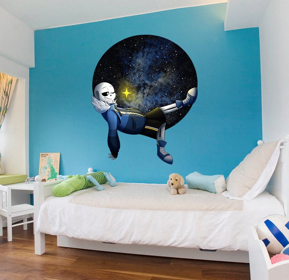 Autocollant Mural 3D Aliens – Déco Spaciale Et Amovible