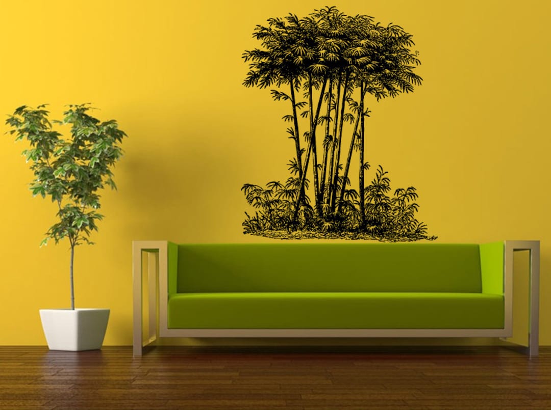 Wall Decal Vinyl Sticker Decals Peal and Stick Cheap Decor Art Bamboo ...