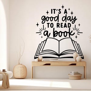Library vinyl wall art decals, book shelves decor, library wall decal, education decals, reading room, nurseries, school, kids gifts decal